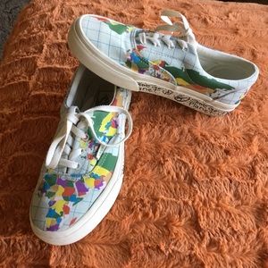 VANS WOMENS/GIRLS SAVE OUR PLANET SHOES
